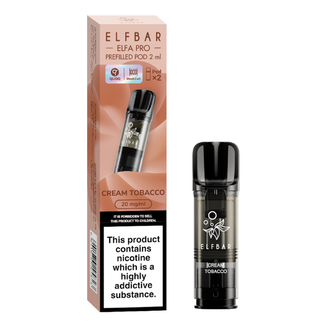 Elfa Pro Pod - Cream Tobacco