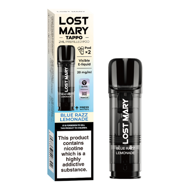 Lost Mary Tappo Prefilled Pod - blue razz lemonade