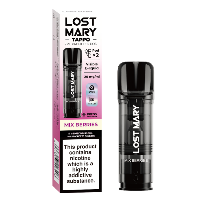 Lost Mary Tappo Prefilled Pod - mix berries