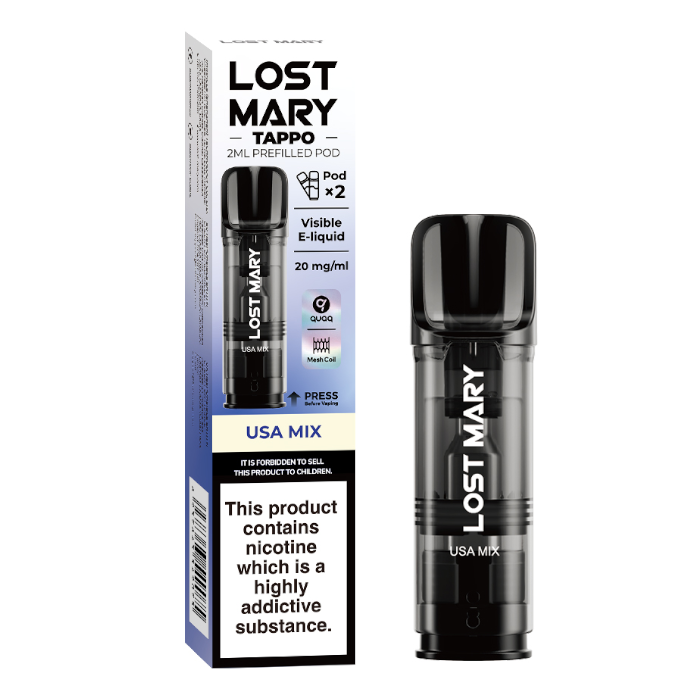 Lost Mary Tappo Prefilled Pod - usa mix