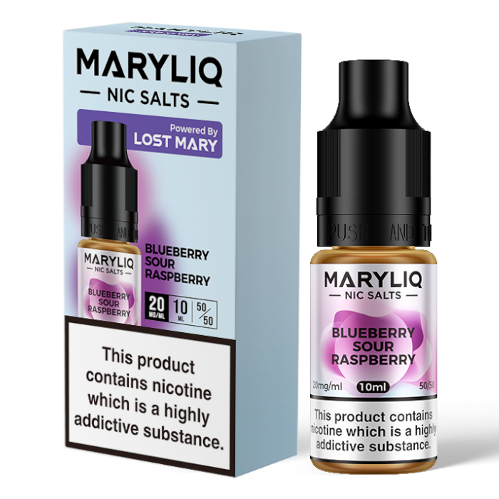 Maryliq nic salts - Blueberry Sour Raspberry