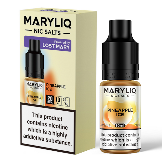 Maryliq nic salts - Pineapple Ice