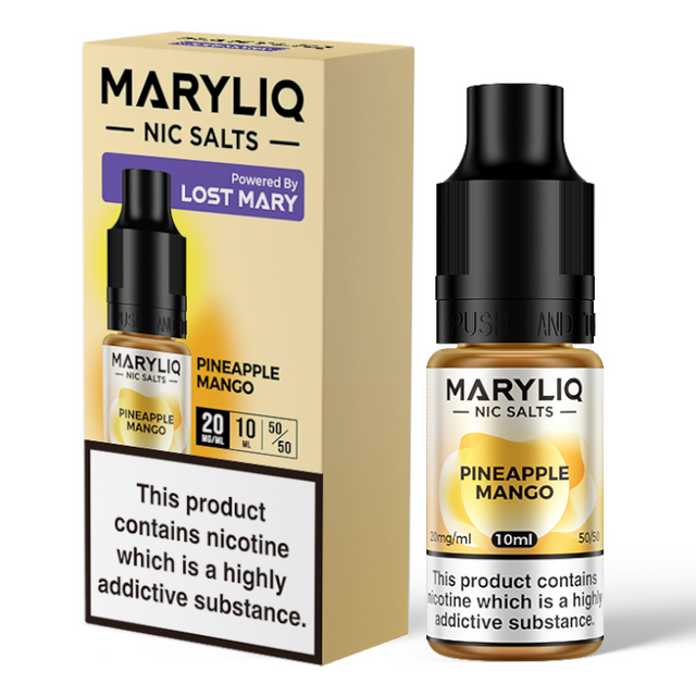 Maryliq nic salts - Pineapple Mango