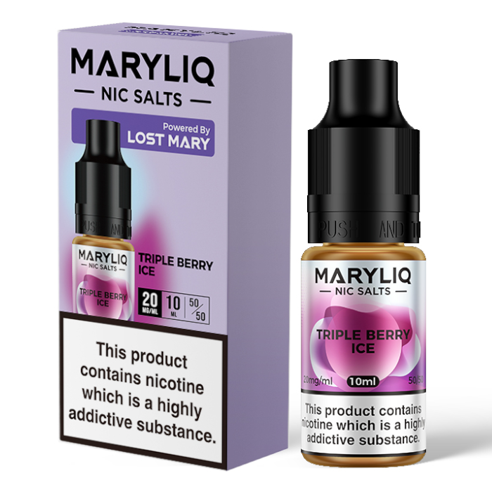 Maryliq nic salts - Triple Berry Ice