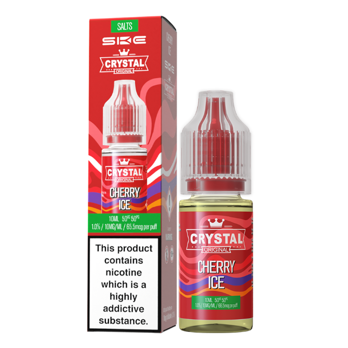 SKE Crystal Nic Salts Cherry Ice