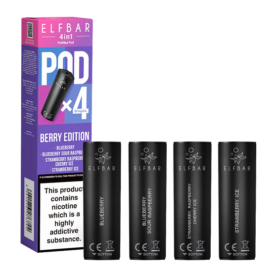 Elf Bar 4 in 1 Pods Berry Edition