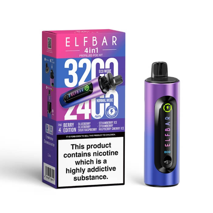 Elf Bar 4 in 1 Kit Berry Edition