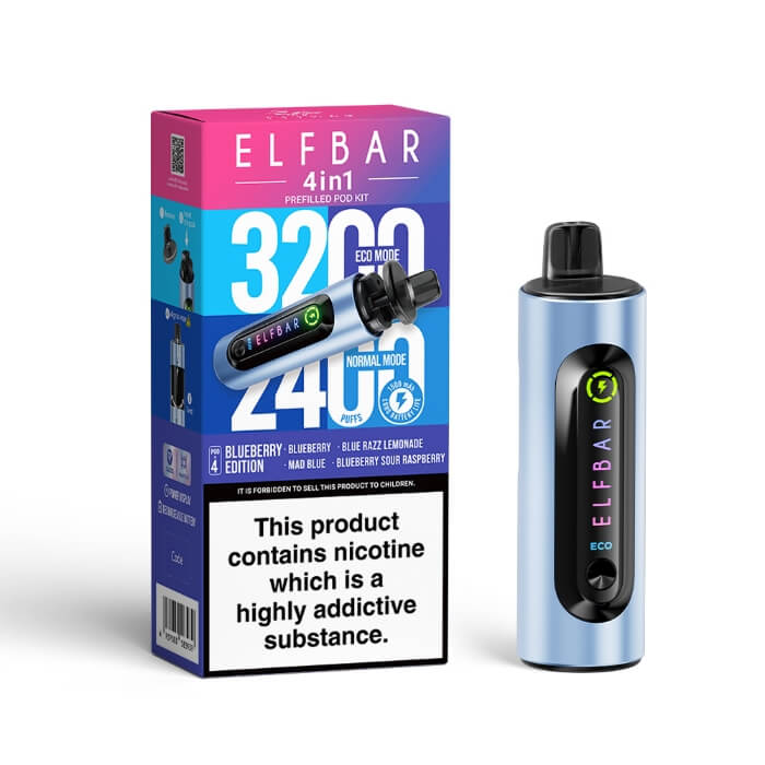 Elf Bar 4 in 1 Kit Blueberry Edition