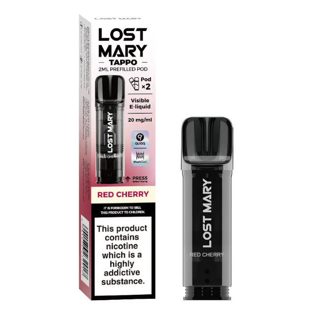 lost mary tappo pod - red cherry