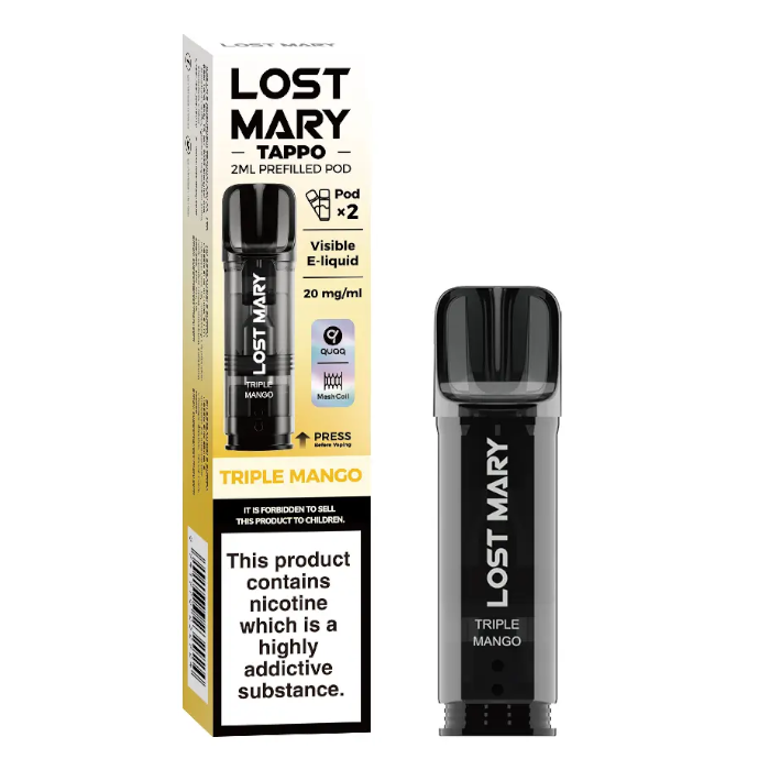 lost mary tappo pod - triple mango