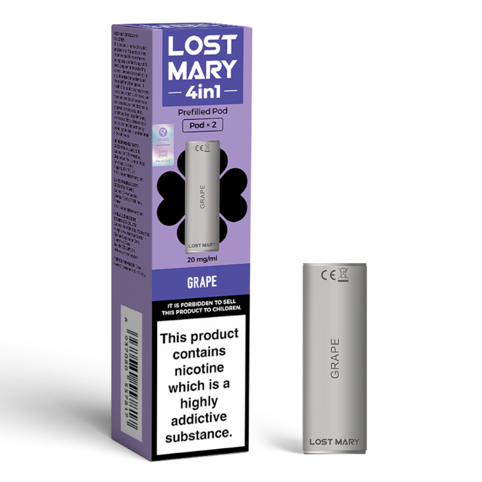 Lost Mary 4 in 1 Pods Grape